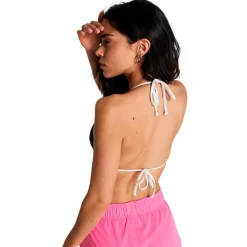 - Women's The Retro Essentials Tiki Tri - Bikini-Top>Roxy