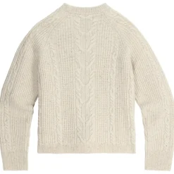 Clearance - Women's Rockcraft Cable Crew - Merinopullover Trekkingbekleidung|Pullover & Hoodies