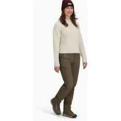 Outlet - Women's Rockcraft Mock Neck - Merinopullover Pullover & Hoodies|Wanderbekleidung