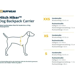 Ruffwear - Hitch Hiker Dog Backpack Carrier - Hundezubehör