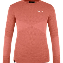 Kinder Salewa - Kid's Zebru Medium Warm ARM L/S Tee - Merinounterwäsche