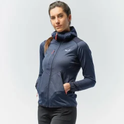 Salewa - Women's Agner Hybrid Polarlite Fullzip Hoody - Fleecejacke^ Trekkingbekleidung|Hochtourenbekleidung