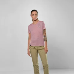 Best - Women's Eagle Minilogo Alpine Merino T-Shirt - Merinoshirt Wanderbekleidung|T-Shirts