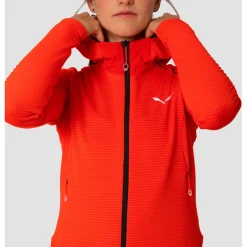 Salewa - Women's Pedroc PolarLite Hooded Jacket - Fleecejacke^ Laufbekleidung|Wanderbekleidung