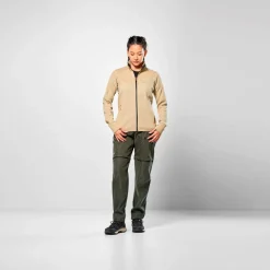 - Women's Puez Waffle Hybrid PL Jacket - Fleecejacke Trekkingbekleidung|Wanderbekleidung