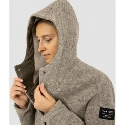 Salewa - Women's Sarner Wool Hooded Jacket - Wolljacke