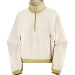 Salomon - Women's Chroma Fleece Crop Half Zip - Fleecepullover