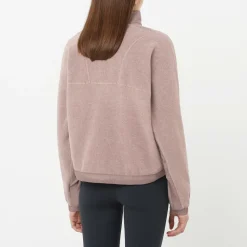 Salomon - Women's Chroma Fleece Crop Half Zip - Fleecepullover