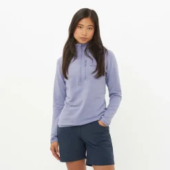 Sale - Women's Essential Lightwarm Half Zip - Fleecepullover Pullover & Hoodies|Wanderbekleidung