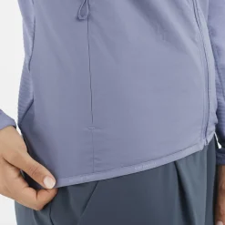 Salomon - Women's Essential Lightwarm Hybrid - Fleecejacke