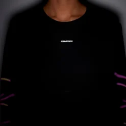 Salomon - Women's SHKout Core L/S Tee GFX - Laufshirt^ Laufbekleidung|Shirts, Hemden & Longsleeves