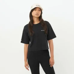 - Women's Short S/S Tee Relaxed - T-Shirt>Salomon