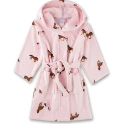 Sanetta - Kid's Bathrobe AOP - Bademantel^ Bademode|Alltagsbekleidung