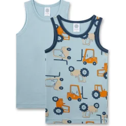 Outlet - Kid's DP Shirt 337190+337191 - Top Kinder Unterwäsche|Alltagsbekleidung