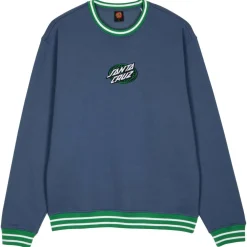 Santa Cruz - Global Oval Dot Front Crew - Pullover^ Pullover & Hoodies|Alltagsbekleidung