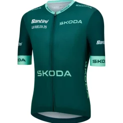 Santini - La Vuelta Green Jersey - Radtrikot^ Fahrradbekleidung|Radtrikots