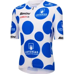 - La Vuelta Polka Dot Jersey - Radtrikot><noscript><img width=