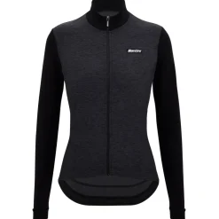 Santini - Women's Pure Block Colour Thermal Cycling Jersey - Radtrikot^ Fahrradbekleidung|Radtrikots