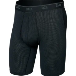 Saxx - Quest Quick-Dry Mesh Long Boxer Brief Fly - Kunstfaserunterwäsche^ Alltagsbekleidung|Unterwäsche