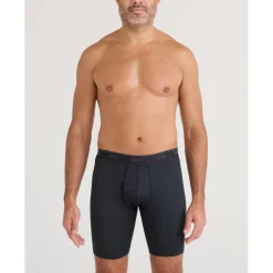 Saxx - Quest Quick-Dry Mesh Long Boxer Brief Fly - Kunstfaserunterwäsche^ Alltagsbekleidung|Unterwäsche