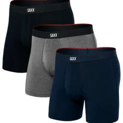 Clearance - Vibe Xtra Boxer Brief Fly 3-Pack - Kunstfaserunterwäsche Alltagsbekleidung|Unterwäsche