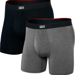 Hot - Vibe Xtra Boxer Brief Fly 2-Pack - Kunstfaserunterwäsche Unterwäsche|Alltagsbekleidung