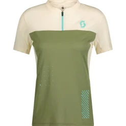 Scott - Women's Tee Trail Vertic Zip S/S - Radtrikot