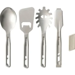 New - Detour Stainless Steel Utensil Set - Besteck-Set Trekkingausrüstung|Outdoor-Küche