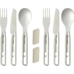 - Detour Stainless Steel Cutlery Set - Besteck-Set Trekkingausrüstung|Outdoor-Küche