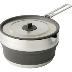 Sale - Detour Stainless Steel Collapsible Pouring Pot - Topf Trekkingausrüstung|Outdoor-Küche