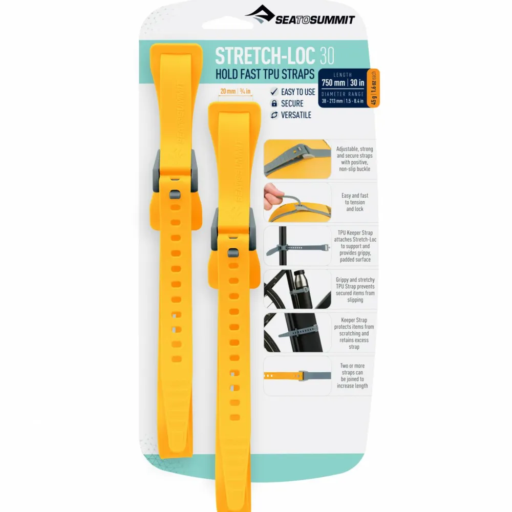 Sea to Summit - Stretch-Loc 30 2-Pack - Spanngurt