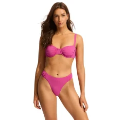 - Collective High Leg Ruched Side Pant - Bikini-Bottom><noscript><img width=