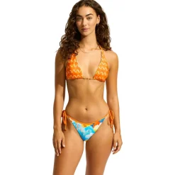 - Women's Aquarius Reversible Tie Side Rio Pant - Bikini-Bottom>Seafolly Online