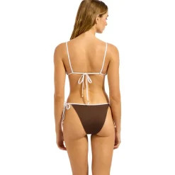 Seafolly - Women's Beach Bound Slide Tri - Bikini-Top