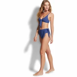 Seafolly - Women's Cleo Twist Tie Front Bralette - Bikini-Top^ Bademode|Alltagsbekleidung
