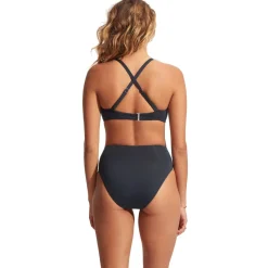 Best - Women's Collective High Waist Wrap Front Pant - Bikini-Bottom Bademode