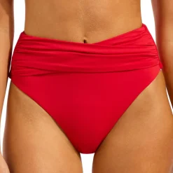 Best - Women's Collective High Waist Wrap Front Pant - Bikini-Bottom Bademode