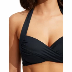 - Women's Collective Twist Soft Cup Halter - Bikini-Top><noscript><img width=