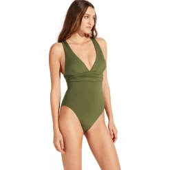 Seafolly - Women's Collective Cross Back One Piece - Badeanzug