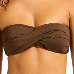 Seafolly - Women's Collective Twist Bandeau - Bikini-Top