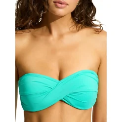 Seafolly - Women's Collective Twist Bandeau - Bikini-Top
