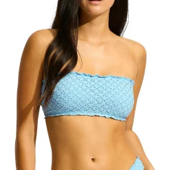 - Women's Daydreamer Tube Top - Bikini-Top>Seafolly