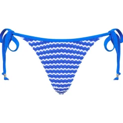 Seafolly - Women's Mesh Effect Tie Side Rio Pant - Bikini-Bottom