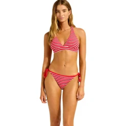 - Women's Mesh Effect Multi Fit Longline Tri - Bikini-Top><noscript><img width=