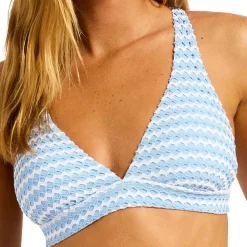- Women's Mesh Effect Multi Fit Longline Tri - Bikini-Top><noscript><img width=