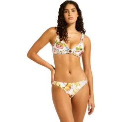 Seafolly - Women's Riviera Coast Ring Front Tank - Bikini-Top