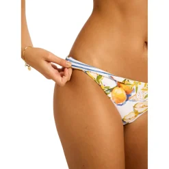 Seafolly - Women's Riviera Coast Reversible Hipster - Bikini-Bottom^ Bademode