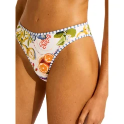 Seafolly - Women's Riviera Coast High Leg Pant - Bikini-Bottom^ Bademode