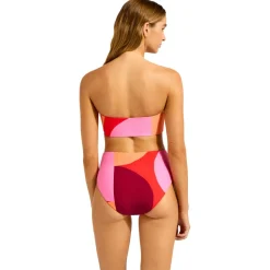 Seafolly - Women's Sorrento High Waisted Pant - Bikini-Bottom^ Bademode