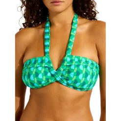 Seafolly - Women's Sorrento Halter Bandeau - Bikini-Top^ Bademode